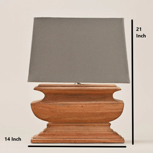 Lámpara de Mesa de Madera Personalizable, Decorativa para Interiores, Dormitorio, Sala de Estar, Iluminación para el Hogar, Ecológica, Estética, Sostenible, Calmante - Product Image 6