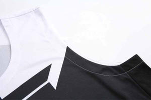 Vente en gros de vêtements de sport avec logo personnalisé uniformes de basket-ball pour jeunes de dernière conception ensembles respirants de quantité minimale de commande basse de grande taille - Product Image 4