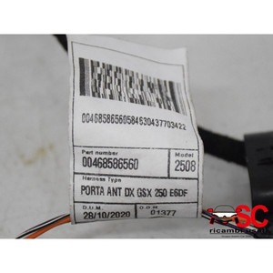 Cablaggio Porta Anteriore Destra FIAT Ducato 6a Serie 46858656 46858656 (17>) - Product Image 2