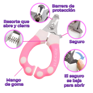 Tagliaunghie Professionale per Animali Domestici in Acciaio Inossidabile con Manici Antiscivolo, Comodo Tagliaunghie e Forbici con Lima per Unghie - Product Image 5