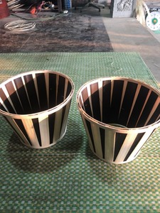 Lámpara de techo de bambú hecha A mano, lámpara colgante de mimbre con tacto natural para cualquier esquina, iluminación - Product Image 2