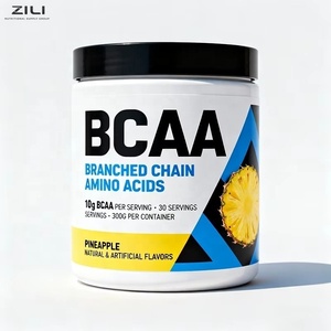 OEM <span class=keywords><strong>BCAA</strong></span> Poeder 2:1:1 Hoog Leucinegehalte |   7g <span class=keywords><strong>BCAA</strong></span>'s + Glutamine Spiergroei en herstel |   Suikervrij, niet-GMO |   GMP Private Label - Product Image 1