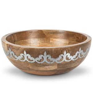 Vajilla de madera Natural de primera calidad, cuenco de arroz creativo para cocina, cuencos grandes de madera de acacia y mango para sopa y ensalada - Product Image 4