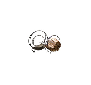 Soporte de troncos de hierro forjado, nuevo estilo, hecho a mano, precio al por mayor - Product Image 1