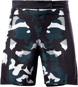 Short MMA taille haute coupe personnalisée pour hommes Grappin OEM Logo impression par sublimation séchage rapide short mma pour hommes imprimé personnalisé - Product Image 3