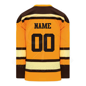 Jersey de Hockey sobre Hielo Transpirable 100% Poliéster, Fabricación Pakistaní, con Parches Personalizados y Diseño Liso - Product Image 4