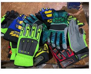 Gants de travail multi-usages en cuir avec protection TPR contre les chocs, pour les saisons fraîches et hivernales - Product Image 2