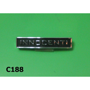 ตราสัญลักษณ์ด้านหลัง 'Innocenti' สำหรับ Lambretta GP / DL - Product Image 1