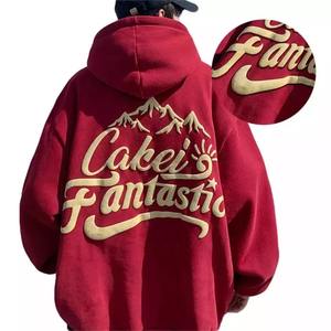 Offre Spéciale sweat à capuche en molleton de coton 100% fabriqué au Pakistan pour hommes personnalisé teint uni avec impression bouffante meilleur produit d'automne - Product Image 4