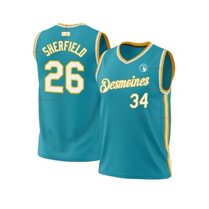 Uniforme de basket-ball réversible à la mode Maillots de basket-ball Uniforme de basket-ball personnalisé des hommes - Product Image 2