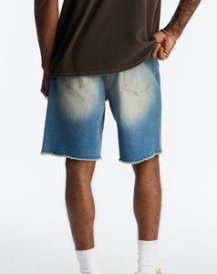 Pantalones Cortos Vaqueros Desgastados de Alta Calidad para Hombre 2026, Secado Rápido, Cintura Media, Transpirables, 100% Algodón, Artículo de Moda Urbana - Product Image 2