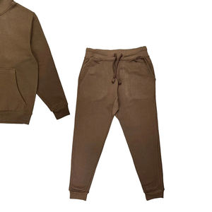 Nouveauté 2026 Survêtement Homme Logo Personnalisé Prix de Gros Personnalisé Coton Délavé au Soleil Poids Lourd - Product Image 3