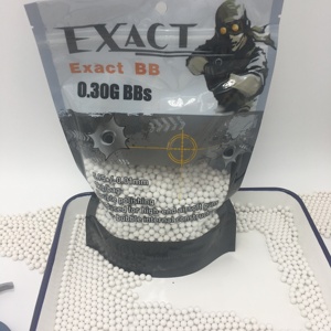 Balle <span class=keywords><strong>BB</strong></span> en plastique de munitions de 0.30g 6mm <span class=keywords><strong>pour</strong></span> l'accessoire normal de tir de jeux de jouet - Product Image 1