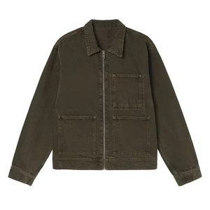 Veste en jean en toile pour femme 2025, déchirée et vieillie, de haute qualité, ajustée, en matériaux durables, avec accents en fourrure, imperméable à l'avant - Product Image 3