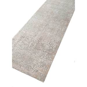 Uvenuti Hand Knotted Wool & Bamboo Silk Rug Grey & <b>Black</b> Medallion Design for Home Use-LRB-1502 - Product Image 2