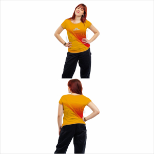 Camiseta Básica para Mujer, Atuendo Cómodo para el Día a Día, Material Suave, Camiseta con Estampado Moderno para Mujer, Estilo Urbano Informal para Uso Diario - Product Image 5