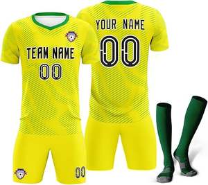 Uniforme de fútbol unisex de alta calidad más vendido para adultos logotipo personalizado suministro directo de fábrica con servicio ODM temporada de verano - Product Image 1