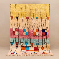 Housse de coussin et de coussin en laine marocaine vintage, luxe, nouée à la main, décoration d'intérieur et d'extérieur, produits en coton en gros