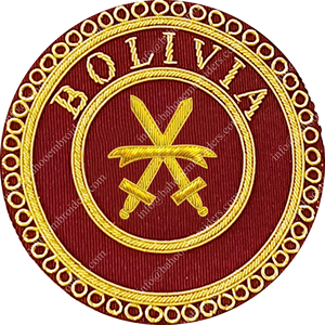 INSIGNE DE SECRÉTAIRE DE L'ORDRE D'ATHELSTAN RÉGALIA MAÇONNIQUE-INSIGNE DE BULLION FRANC-MAÇON - Product Image 5