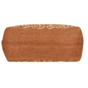 Sac fourre-tout en toile de jute écologique imprimé sur mesure en gros-Logos de toile de jute uni de couleur naturelle de grande taille - Product Image 6