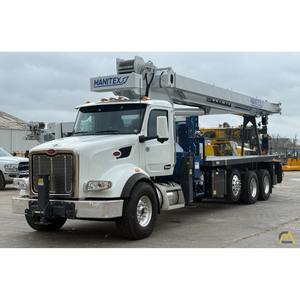 Grúa sobre Camión Manitex 35124C Usada, Peterbilt 567, 8 Toneladas, para Construcción, con Caja de Cambios Weichai, Bomba, Motor y Engranajes - Product Image 4