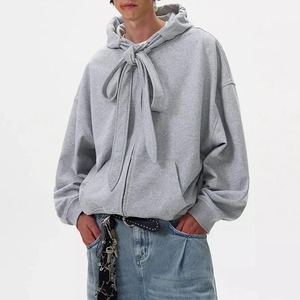 Suéter Holgado de Punto con Capucha y Diseño Retro de Tirantes para Hombre, Informal, Cómodo y Moderno para Otoño - Product Image 5