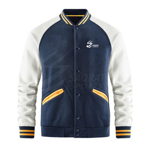 Design Your Own Customized Front Logo Letterman Winter Jacket High Quality Eco-Friendly Lightweight for Men - Product Image 1