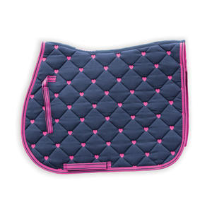 Selle de cheval personnalisée de qualité supérieure avec logo imprimé, style western, dressage, saut d'obstacles, coupe-vent, légère, rembourrage en coton, doublure en laine - Product Image 1