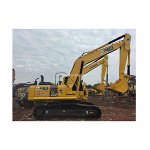 Meilleur prix pour la pelle sur chenilles Komatsu PC220-8 de qualité supérieure utilisée Poids en fonctionnement de 19.8 tonnes Caractéristiques Moteur Boîte de vitesses PLC - Product Image 1