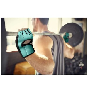Guantes de gimnasio de neopreno Unisex de alta calidad, guantes deportivos personalizados para entrenamiento, Spandex, guantes de Fitness para levantamiento de pesas, nueva moda - Product Image 3