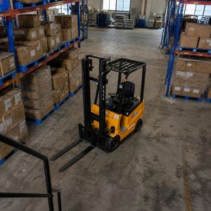 Chariot élévateur électrique hydraulique portable JG 1500KG 2000KG, transpalette manuel, chariot élévateur à palettes électrique 24V, chariot à palettes électrique pour atelier, certifié CE - Product Image 3