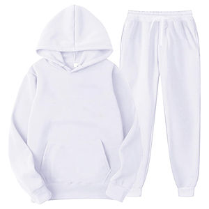 Survêtement 100% coton de la meilleure qualité pour hommes avec capuche Ensemble de 2 pièces disponible en plusieurs couleurs à un prix compétitif - Product Image 5