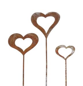 Bâton de jardin élégant en métal avec motif floral, parfait pour améliorer la beauté du jardin et l'aspect décoratif extérieur - Product Image 5