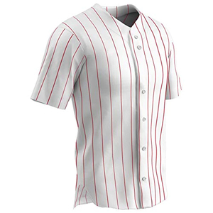 Vêtements de Baseball Softball Chemises de Sport Imprimé par Sublimation Vente en Gros Nom d'Équipe Vierge Uniformes de Baseball pour Hommes 100 Polyester - Product Image 1