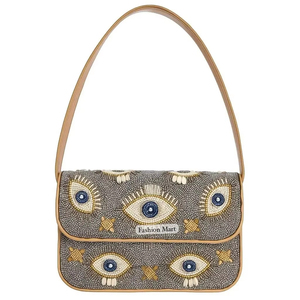 กระเป๋าคาดไหล่และคลัทช์ปักลายทำมือ - Product Image 1