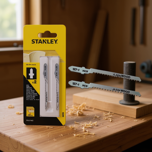 Juego de Cuchillas para Sierra de Calar Stanley HCS para Madera y Otros Materiales con Accesorio 'T' - Product Image 3