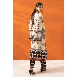 Traje Casual de Verano de 2 Piezas con Diseño Estampado y Decoración de Botones, Modelo TL-62010 - Product Image 4