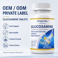 Comprimés de Glucosamine et Chondroïtine Marque Blanche OEM ODM Faible MOQ