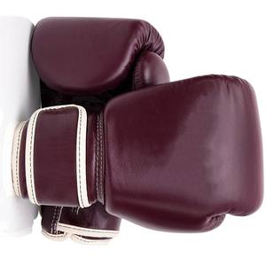 Gants de boxe personnalisés OEM avec logo et nom imprimés, vente en gros, cuir de vache véritable de haute qualité, gants d'entraînement sportifs, gants de kick-boxing CP-BG-44 - Product Image 5