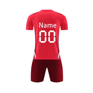 Uniforme de fútbol de fabricación profesional a granel logotipo personalizado de alta calidad conjunto de uniforme de fútbol de secado rápido - Product Image 3