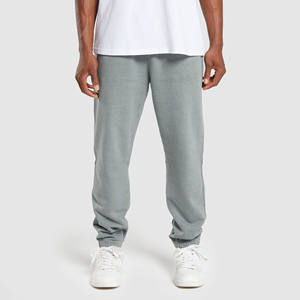 Pantalon de jogging pour homme en molleton polyester/coton, couleur personnalisée, délavage vintage, taille mi-haute avec cordon de serrage, style streetwear hiver - Product Image 1