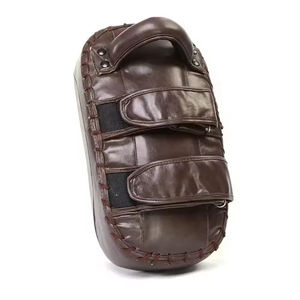 Coussinets de frappe en cuir PU, coutures renforcées, design durable et écologique pour l'entraînement de boxe/kickboxing - Surface douce et confortable - Product Image 4