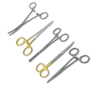 Ensemble de fistules AV en acier inoxydable de qualité chirurgicale, instruments chirurgicaux incurvés de qualité supérieure, alimentation manuelle, certifié CE ISO - Product Image 5