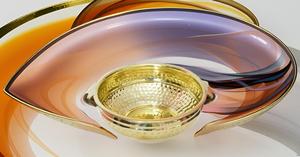 Urli décoratif en laiton de 6 pouces pour la décoration de la maison et du bureau Urli en laiton traditionnel pour la décoration florale et de bougie Pièce d'exposition - Product Image 5