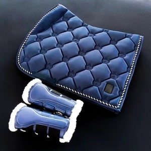 High Quality Equestrian Saddle Pad Equestrian Products Horse Saddle Premium Quality Equine Dressage Saddle Pad Riding Pad - Product Image 2