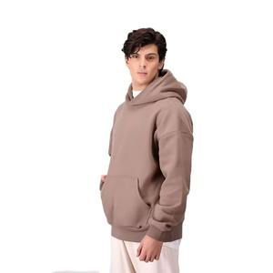 Sweat-shirt pour homme de haute qualité 2025, automne-hiver, décontracté, ample, épaules tombantes, pull pour homme, design personnalisé, couleur unie - Product Image 3