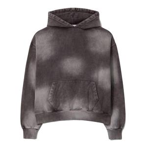 Sudaderas con Capucha para Hombre, Estilo Vintage, Lavado Ácido, Corte Regular, 100% Algodón, Transpirables, Ecológicas, para Otoño - Product Image 4