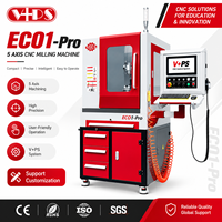 Machine de fraisage CNC verticale 5 axes SIEG ECO1, broche ER11, haute précision, équipement de formation pour écoles, laboratoires et fablabs