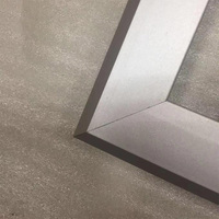 Scie de précision d'usinage CNC personnalisée en masse coupe cadre en aluminium à 45 degrés cadre de plafonnier en aluminium anodisé naturel
