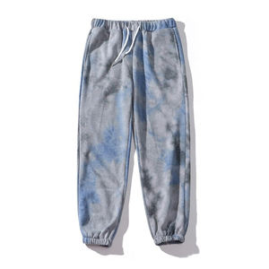 Women's <b>Tie</b> Dye Sweat Pants Loose Breathable Cargo Pants with Drawstring Waist Streetwear Style Flat Front for Winter - Product Image 2